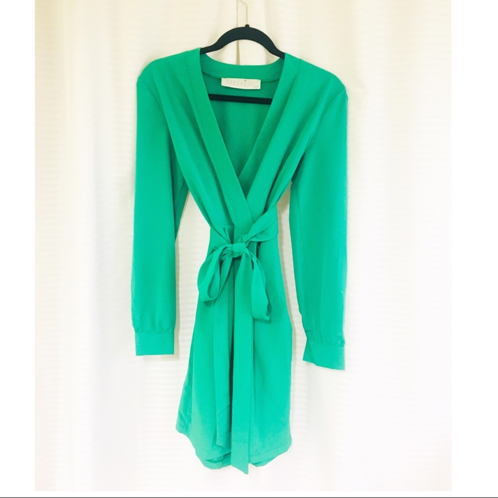 Sexy wrap dress